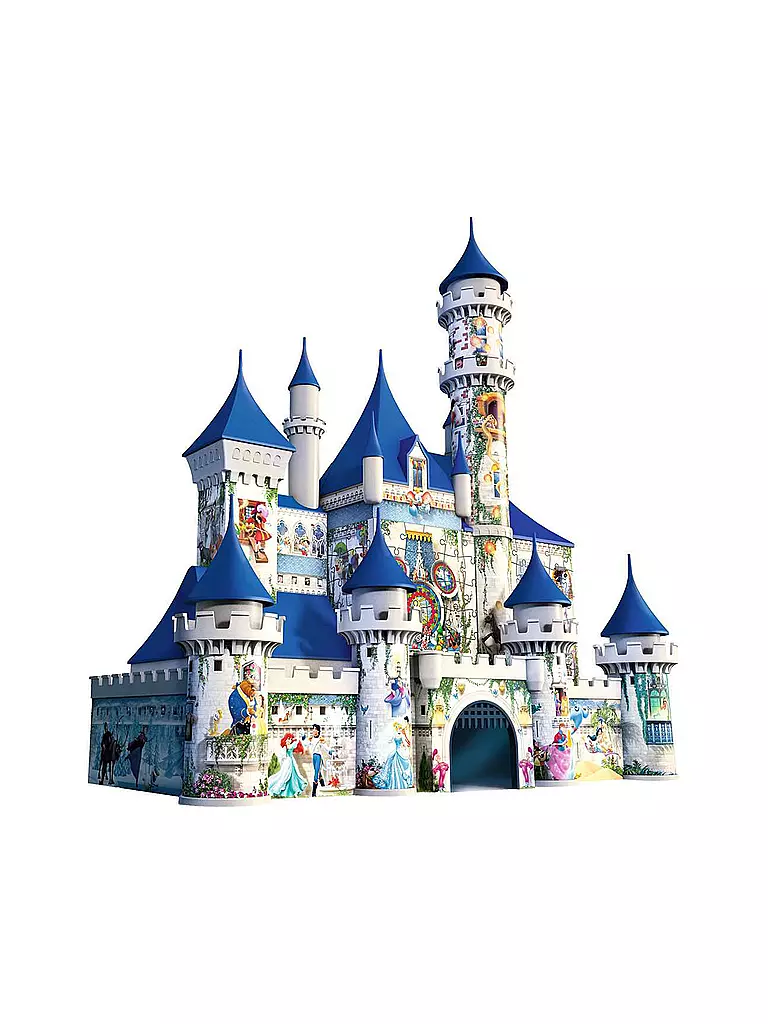 RAVENSBURGER | 3D Puzzle - Disney Schloss 216 Teile | keine Farbe