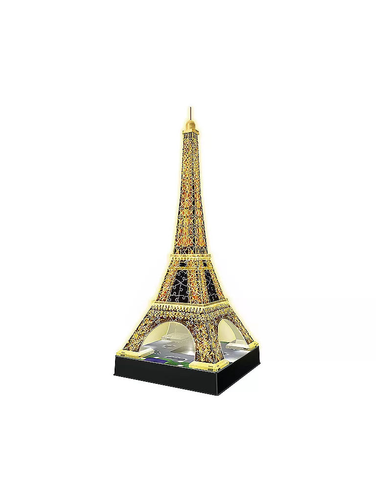 RAVENSBURGER | 3D Puzzle - Eiffelturm "Night Edition" 216 Teile | keine Farbe