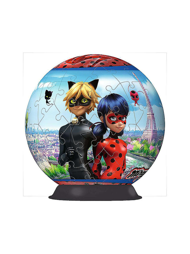 RAVENSBURGER | 3D Puzzle 11167 - Puzzle-Ball Miraculous - 72 Teile | keine Farbe