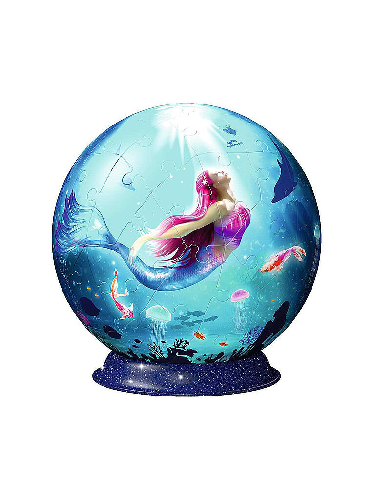 RAVENSBURGER | 3D Puzzle Bezaubernde Meerjungfrauen - Puzzle-Ball - 72 Teile | keine Farbe