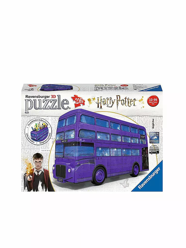 RAVENSBURGER | 3D Puzzle Knight Bus - Harry Potter | keine Farbe