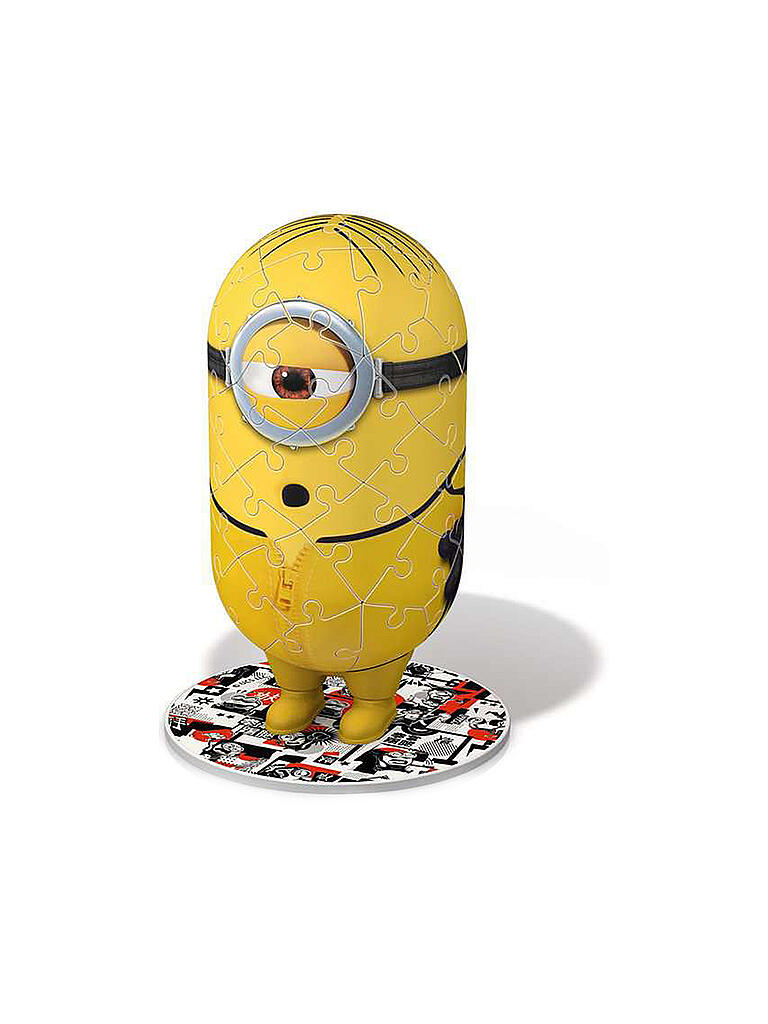 RAVENSBURGER | 3D Puzzle Minion Kung Fu 11230 - Minions 2 - 54 Teile | keine Farbe
