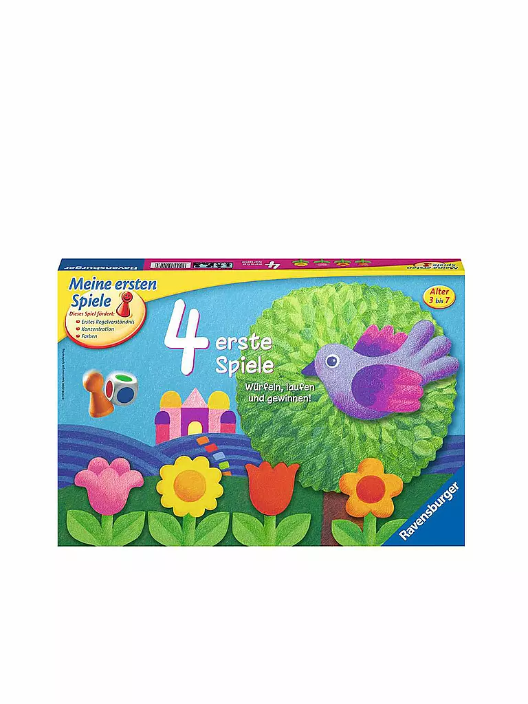 RAVENSBURGER | 4 erste Spiele - Spielesammlung | keine Farbe
