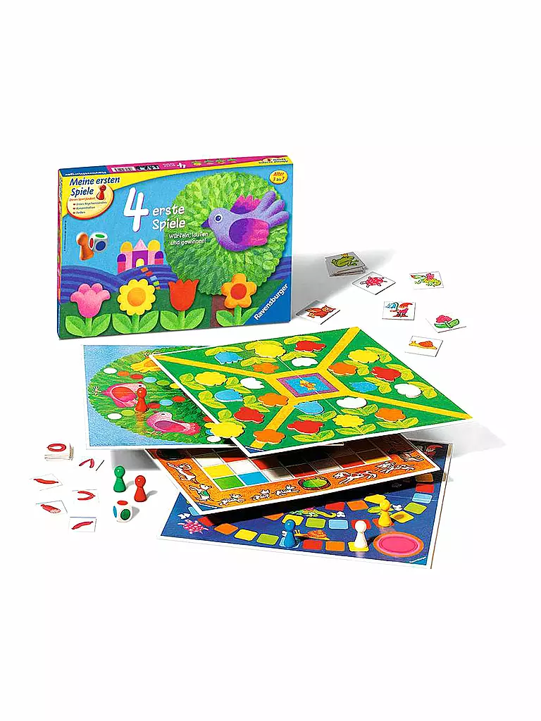 RAVENSBURGER | 4 erste Spiele - Spielesammlung | keine Farbe