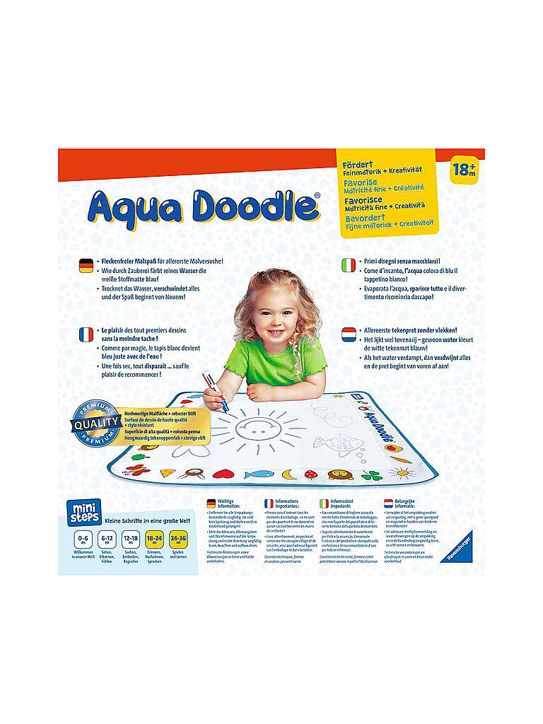 RAVENSBURGER | Aqua Doodle - Erstes Malen | keine Farbe