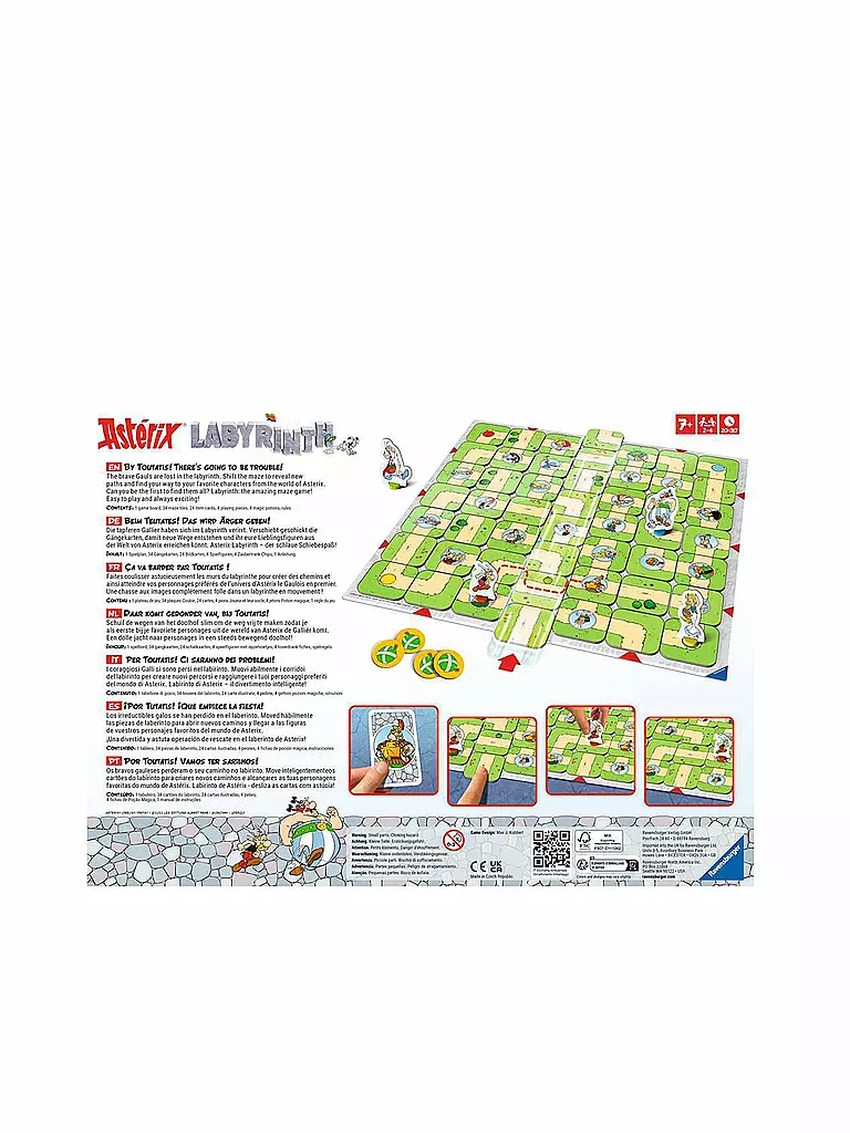 RAVENSBURGER | Brettspiel - Asterix Labyrinth | keine Farbe