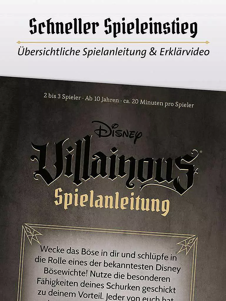 RAVENSBURGER | Brettspiel - Disney Villainous - Das Böse schläft nie | keine Farbe