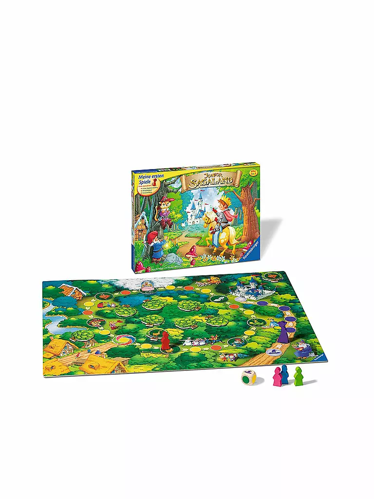 RAVENSBURGER | Brettspiel - Junior Sagaland | transparent