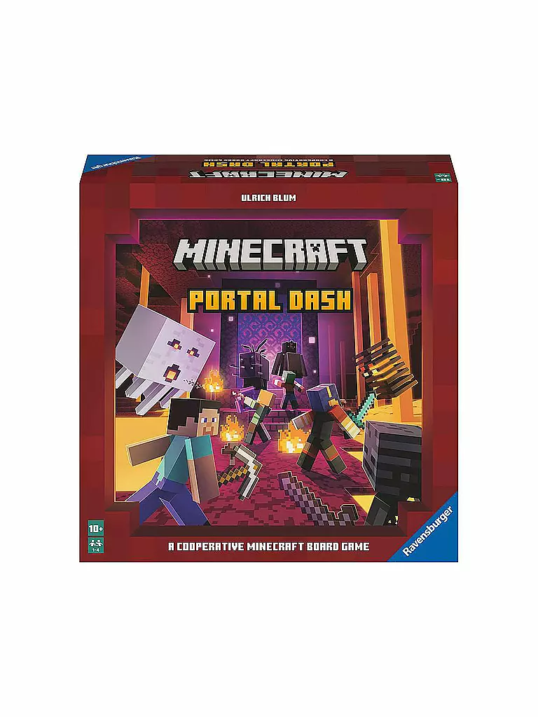 RAVENSBURGER | Brettspiel - Minecraft Portal Dash | keine Farbe