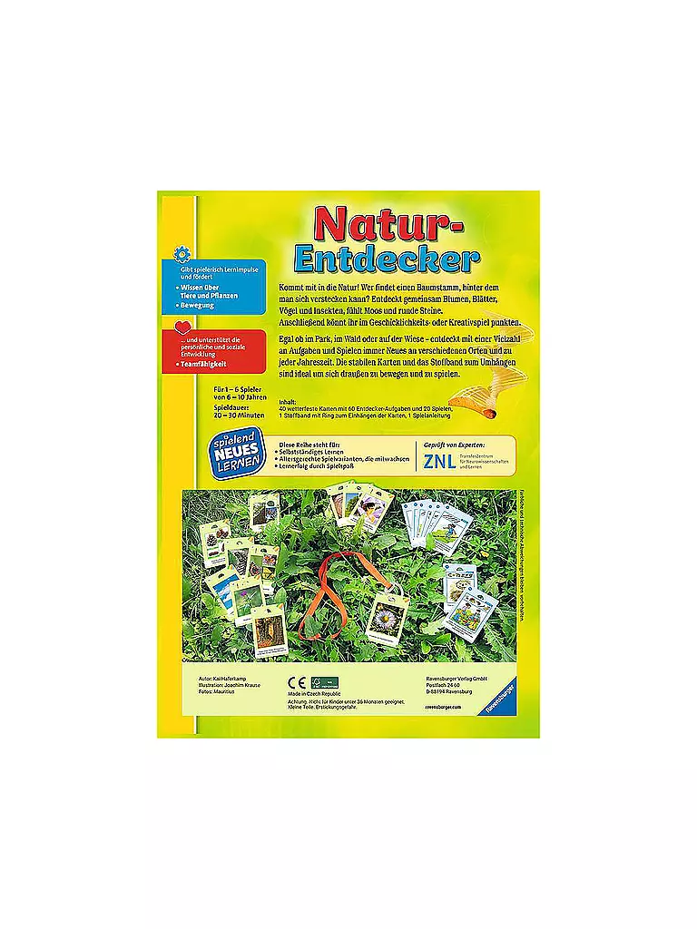 RAVENSBURGER | Brettspiel - Natur-Entdecker | keine Farbe