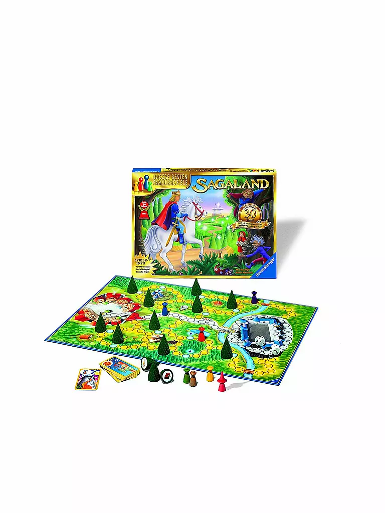 RAVENSBURGER | Brettspiel - Sagaland | keine Farbe