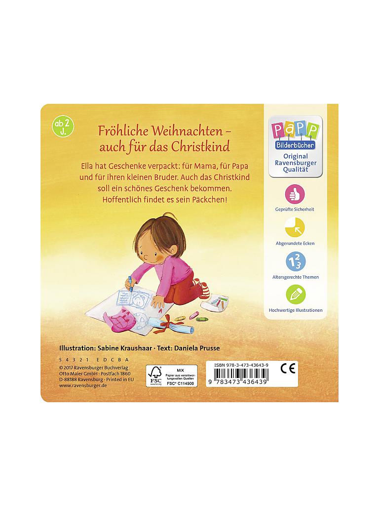 Geschenk Für 19 Jährigen Sohn RAVENSBURGER Buch - Ein Geschenk für das Christkind (Pappbilderbuch