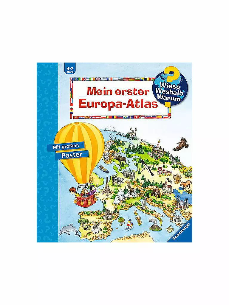 RAVENSBURGER | Buch - Mein erster Europa-Atlas | keine Farbe