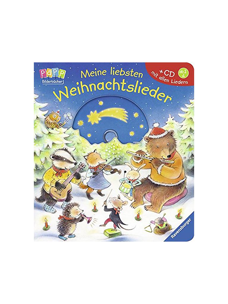 RAVENSBURGER | Buch - Meine liebsten Weihnachtslieder (Pappbilderbuch inkl. CD) | transparent