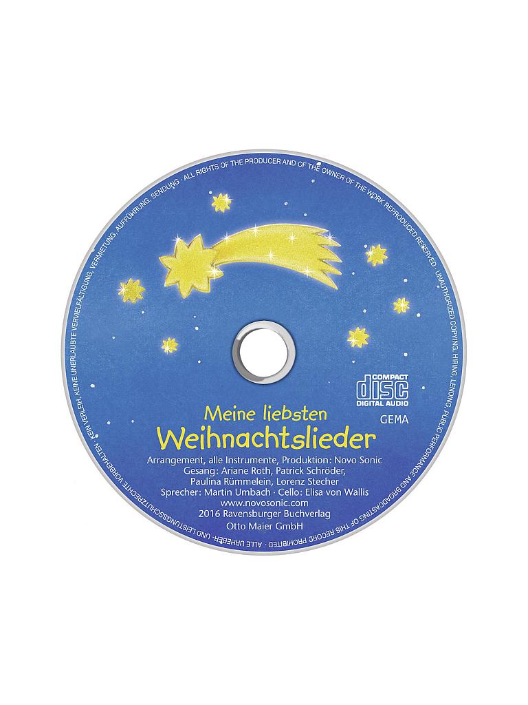 RAVENSBURGER | Buch - Meine liebsten Weihnachtslieder (Pappbilderbuch inkl. CD) | transparent