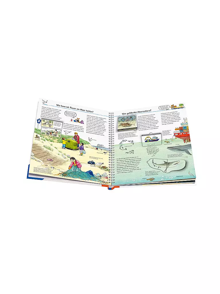 RAVENSBURGER | Buch - Wieso Weshalb Warum -   Wir schützen die Tiere  | keine Farbe