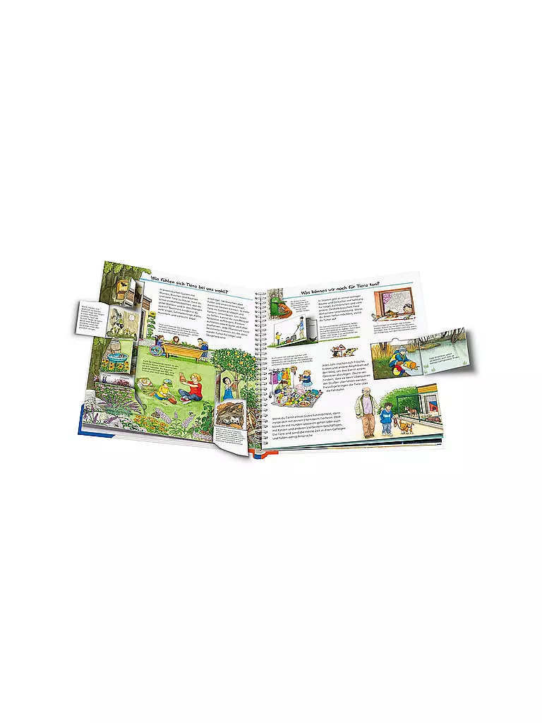 RAVENSBURGER | Buch - Wieso Weshalb Warum -   Wir schützen die Tiere  | keine Farbe