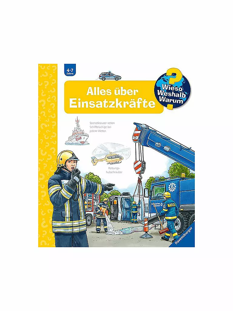 RAVENSBURGER | Buch - Wieso Weshalb Warum - Alles über Einsatzkräfte Band 65 | keine Farbe