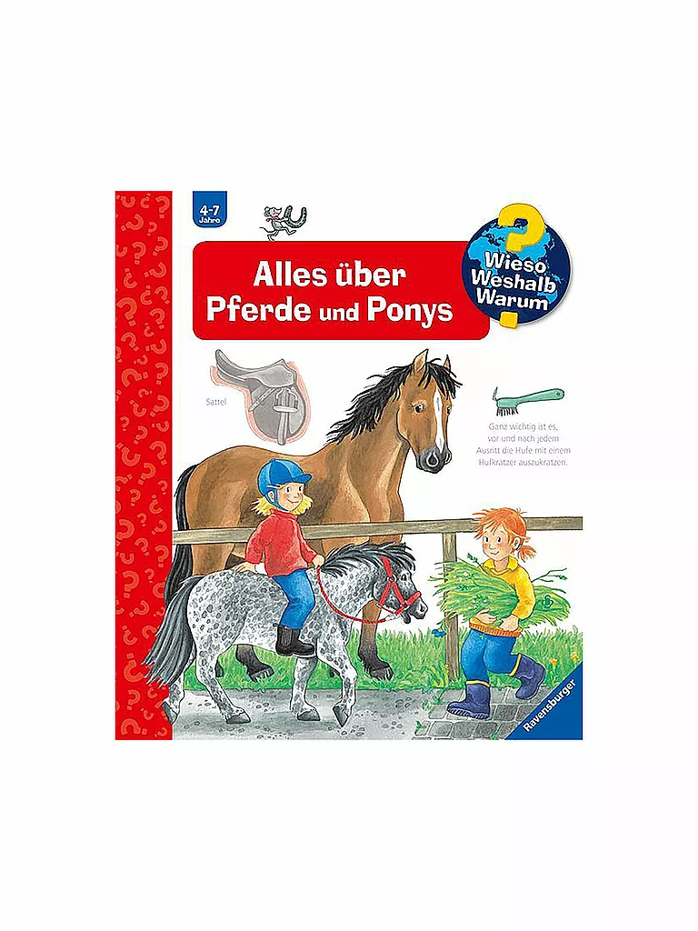 RAVENSBURGER | Buch - Wieso Weshalb Warum - Alles über Pferde und Ponys | keine Farbe