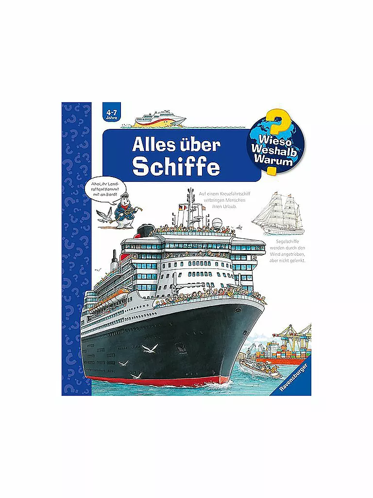 RAVENSBURGER | Buch - Wieso Weshalb Warum - Alles über Schiffe Band 56 | keine Farbe