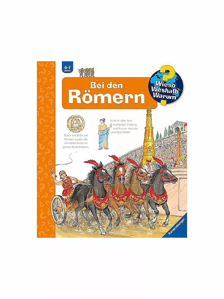 RAVENSBURGER | Buch - Wieso Weshalb Warum - Bei den Römern Band 30 | keine Farbe