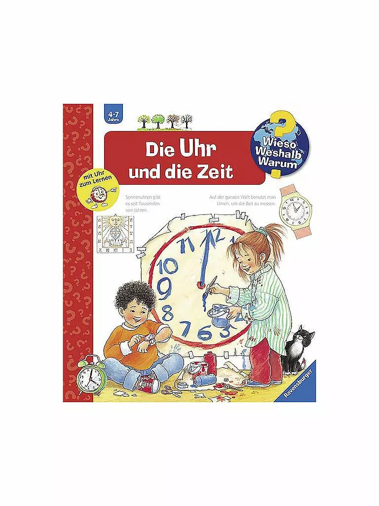 RAVENSBURGER | Buch - Wieso Weshalb Warum - Die Uhr und die Zeit Band 25 | keine Farbe