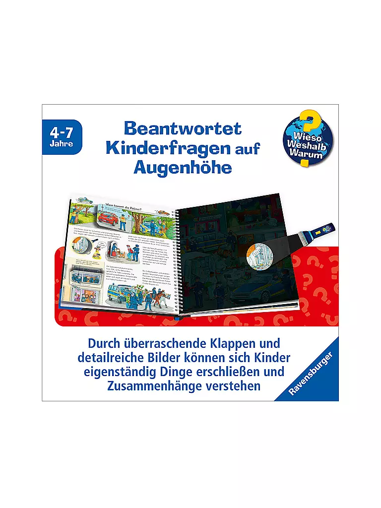 RAVENSBURGER | Buch - Wieso Weshalb Warum - Einsatzkräfte, Carola von Kessel | keine Farbe