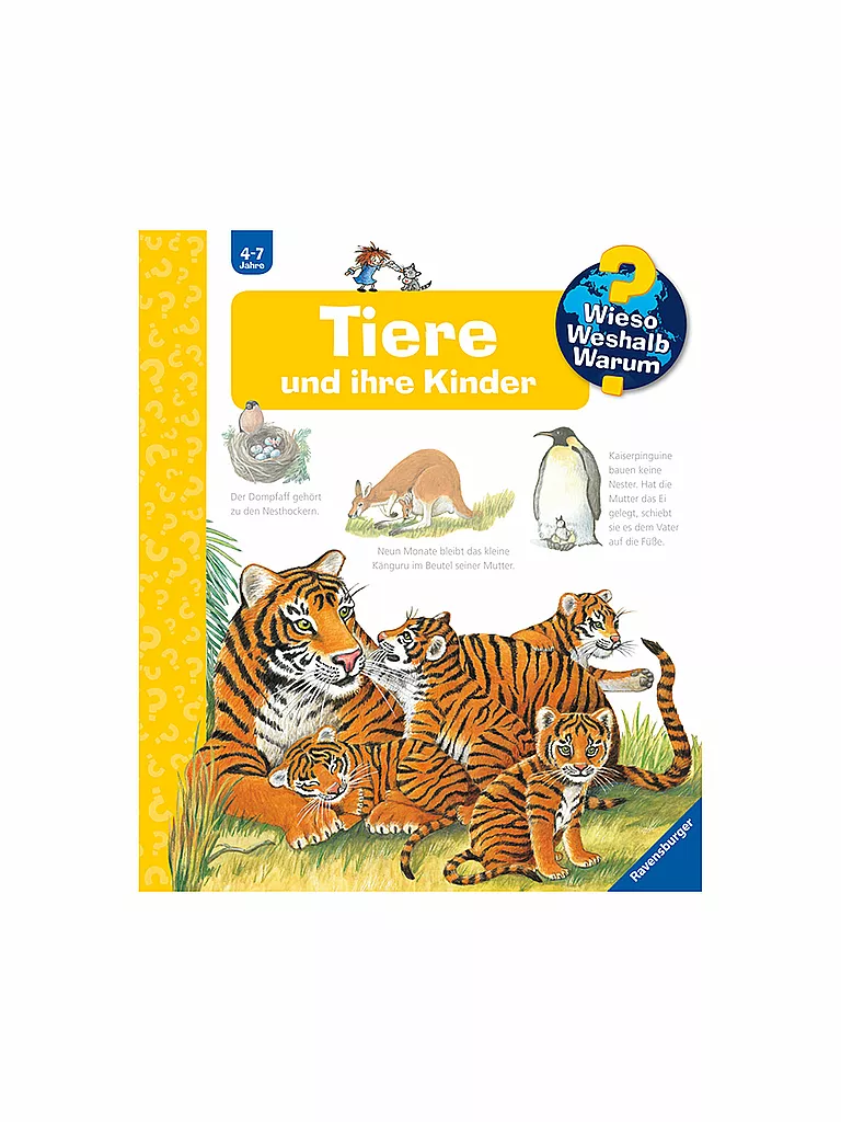 RAVENSBURGER | Buch - Wieso Weshalb Warum - Tiere und ihre Kinder Band 33 | keine Farbe