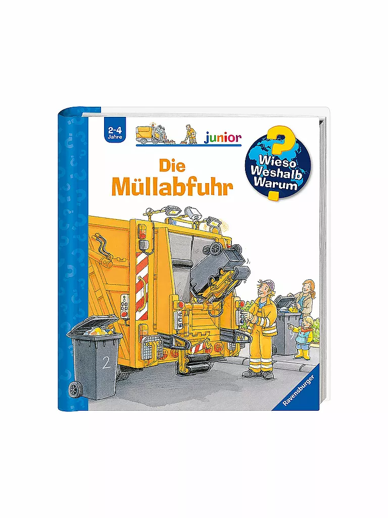 RAVENSBURGER | Buch - Wieso Weshalb Warum Junior - Die Müllabfuhr | keine Farbe