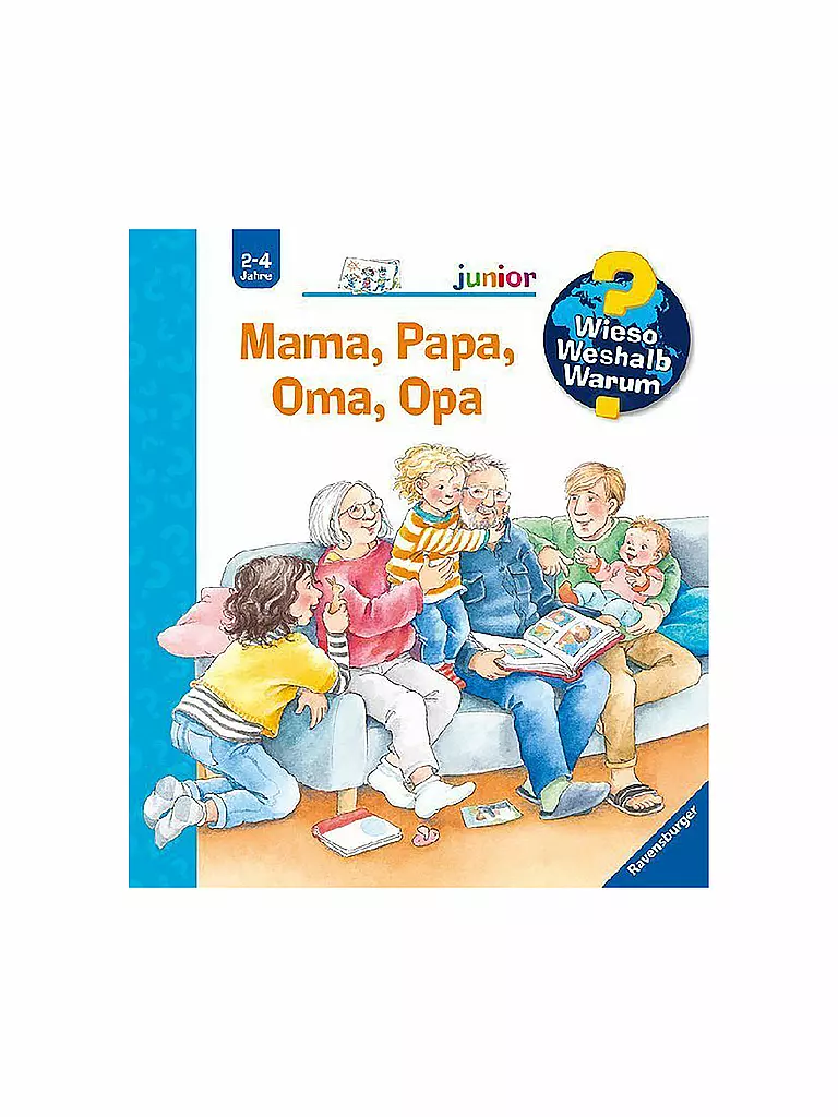 RAVENSBURGER | Buch - Wieso Weshalb Warum Junior - Mama, Papa, Oma, Opa | keine Farbe