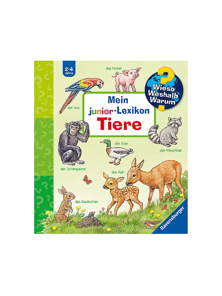 RAVENSBURGER | Buch - Wieso Weshalb Warum Junior - Mein Junior-Lexikon Tiere  | keine Farbe