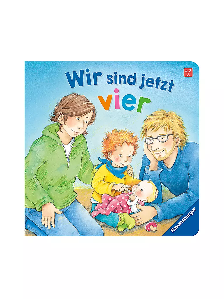 RAVENSBURGER | Buch - Wir sind jetzt vier, Sabine Cuno | keine Farbe