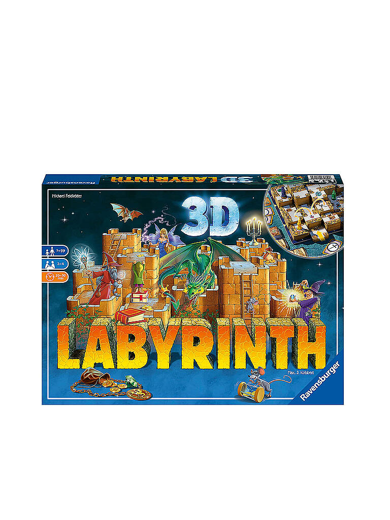 RAVENSBURGER | Das verrückte Labyrinth 3D | keine Farbe