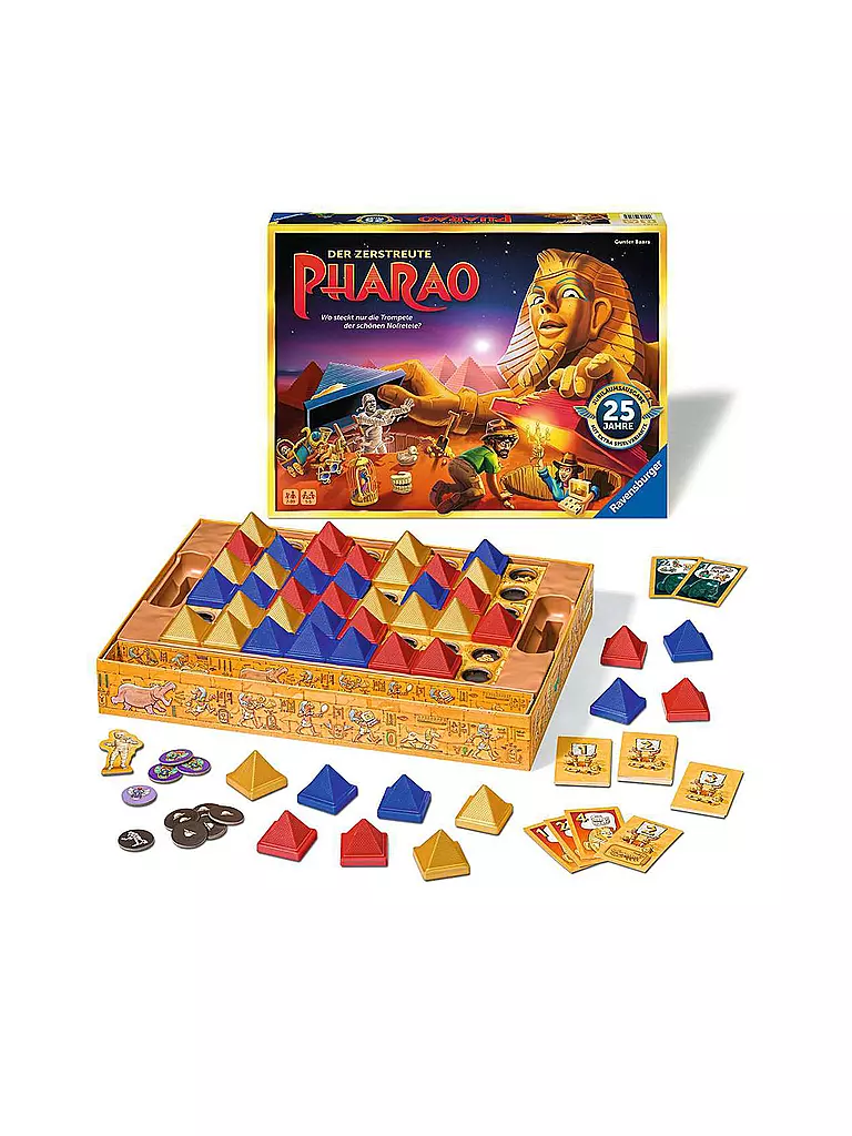 RAVENSBURGER | Der zerstreute Pharao - 25 Jahre Jubiläumsausgabe | keine Farbe