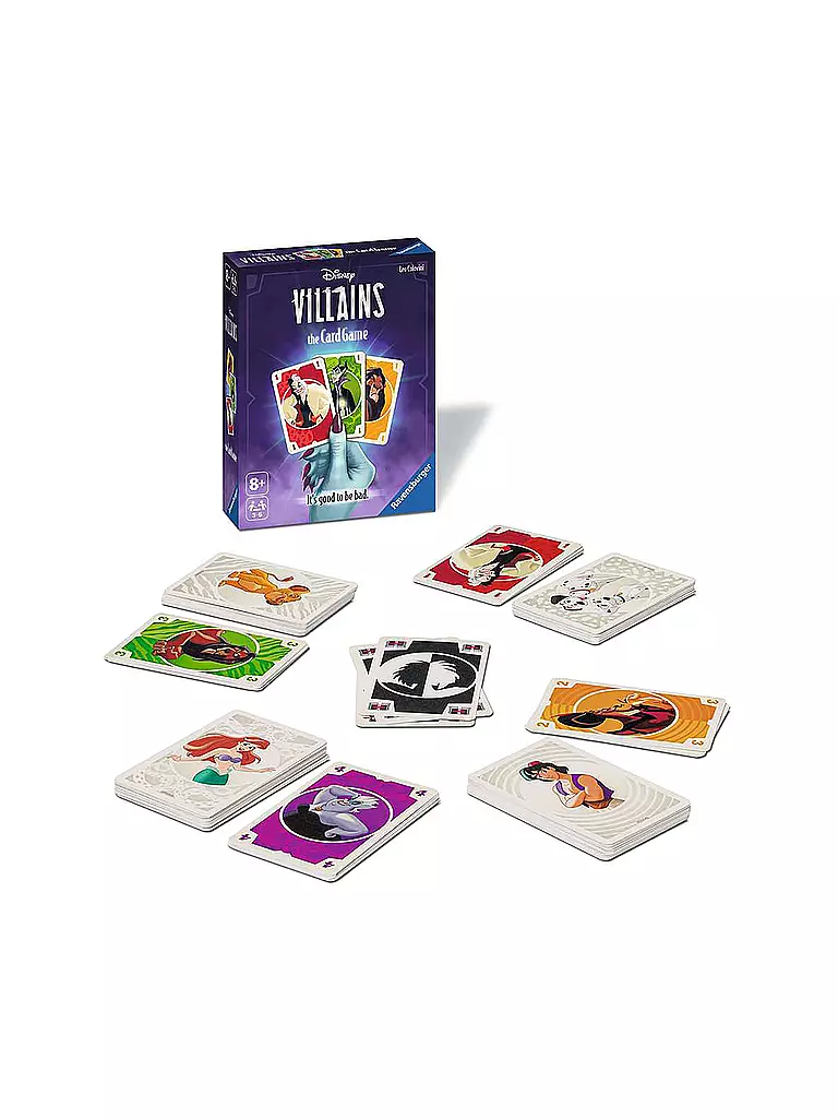 RAVENSBURGER | Disney Villains - The Card Game | keine Farbe