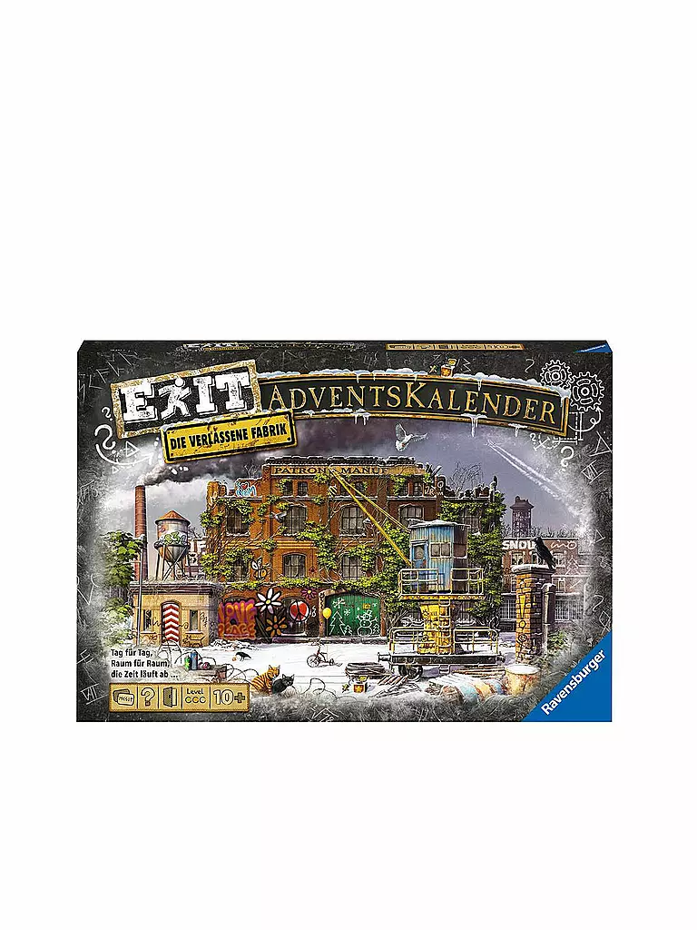 RAVENSBURGER | Exit Adventskalender Die verlassene Fabrik | keine Farbe