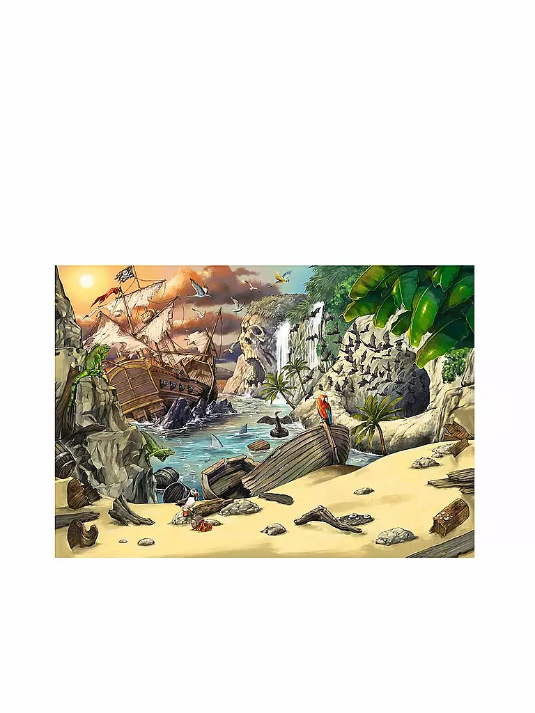 RAVENSBURGER | EXIT Puzzle Kids 12954 - Das Piratenabenteuer - 368 Teile | keine Farbe