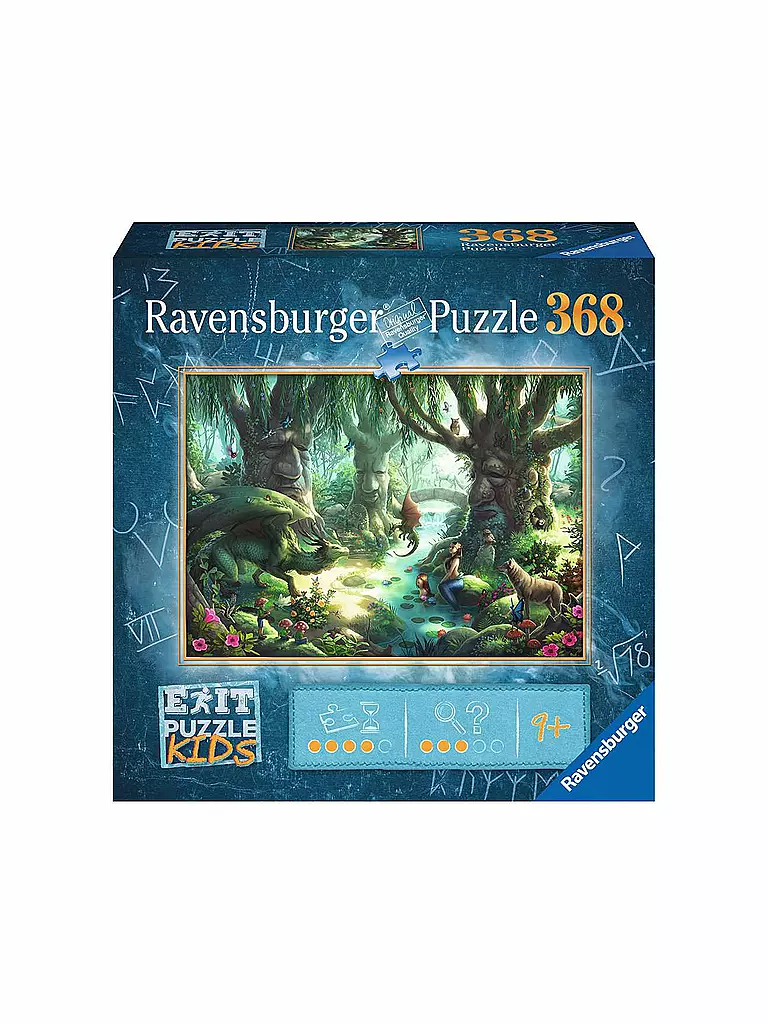RAVENSBURGER | EXIT Puzzle Kids 12955 - Der magische Wald - 368 Teile | keine Farbe