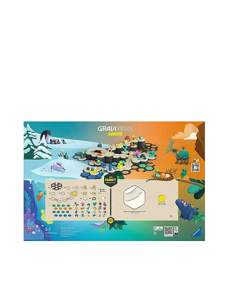 RAVENSBURGER | GraviTrax Junior Starter-Set XXL Planet | keine Farbe