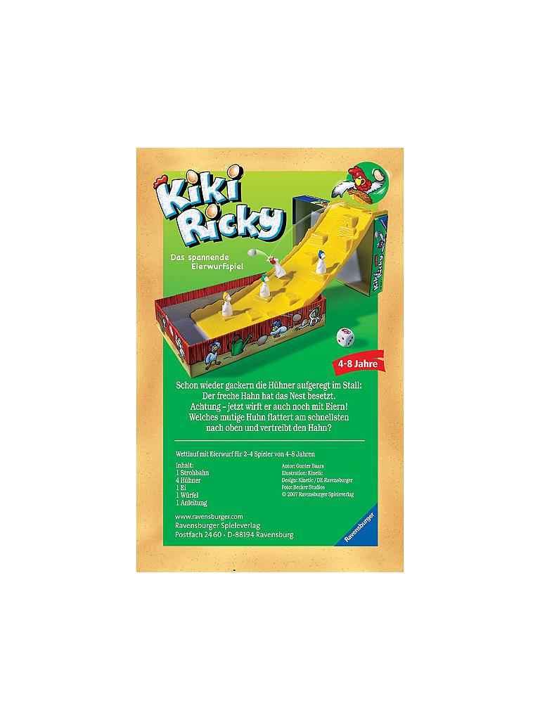 RAVENSBURGER | Kiky Ricky - Mitbringspiel | keine Farbe