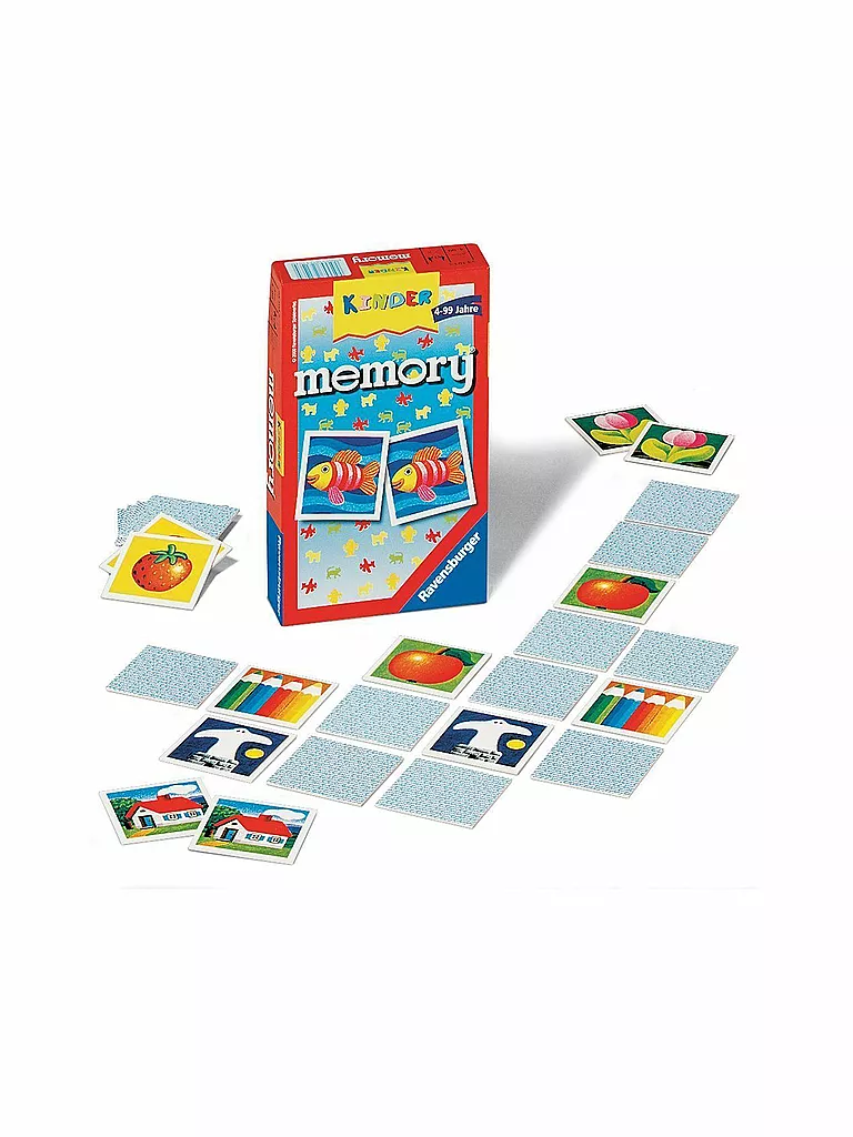 RAVENSBURGER | Kinder Memory - Mitbringspiel  | keine Farbe