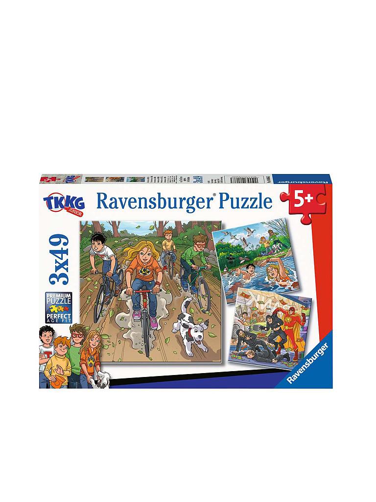 RAVENSBURGER | Kinderpuzzle - Abenteuer mit TKKG | keine Farbe