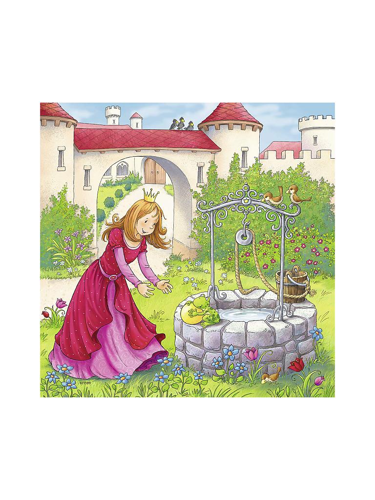 Rotkäppchen Und Der Böse Wolf Text RAVENSBURGER Kinderpuzzle - Rapunzel, Rotkäppchen und der Froschkönig