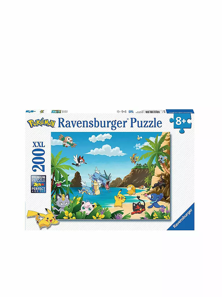 RAVENSBURGER | Kinderpuzzle 12840 - Pokemon Schnapp sie dir alle! 200 Teile XXL | keine Farbe