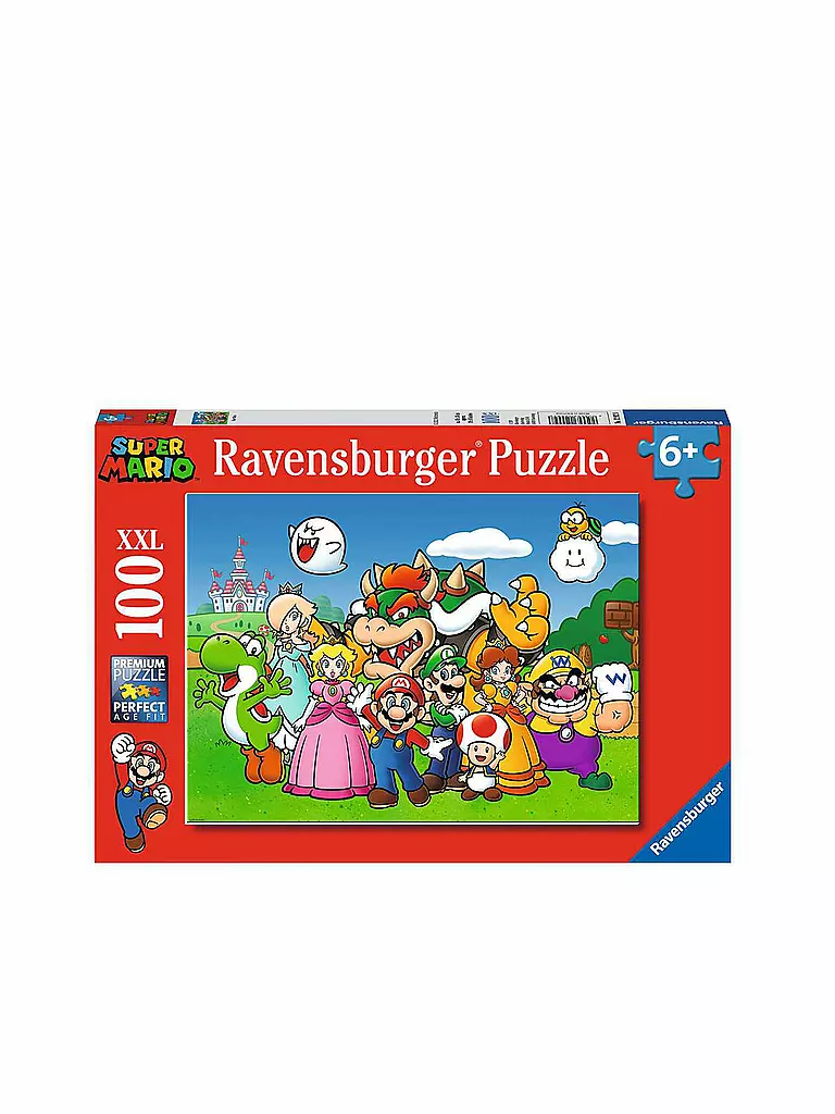 RAVENSBURGER | Kinderpuzzle 12992 - Super Mario Fun 100 Teile XXL | keine Farbe
