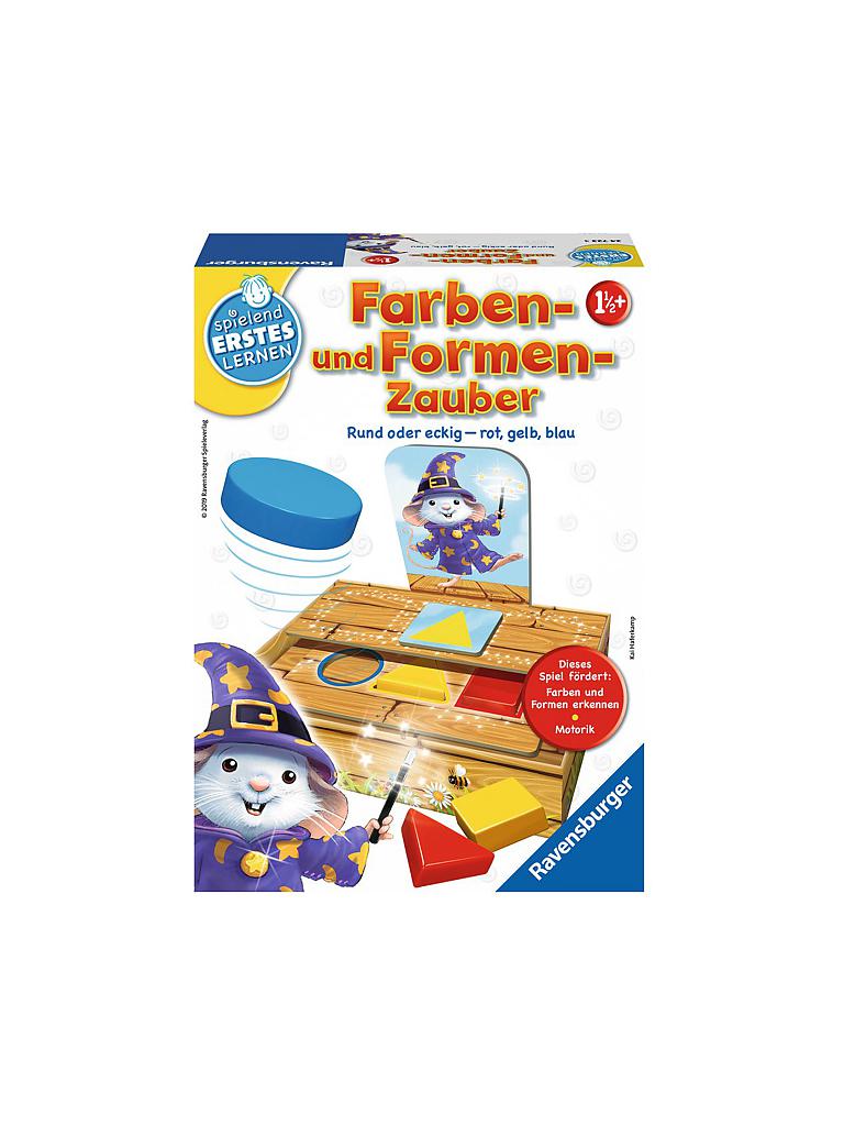 RAVENSBURGER | Lernspiel - Farben- und Formen-Zauber | transparent