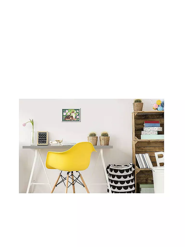 RAVENSBURGER Malen nach Zahlen - Kleines Reh keine Farbe