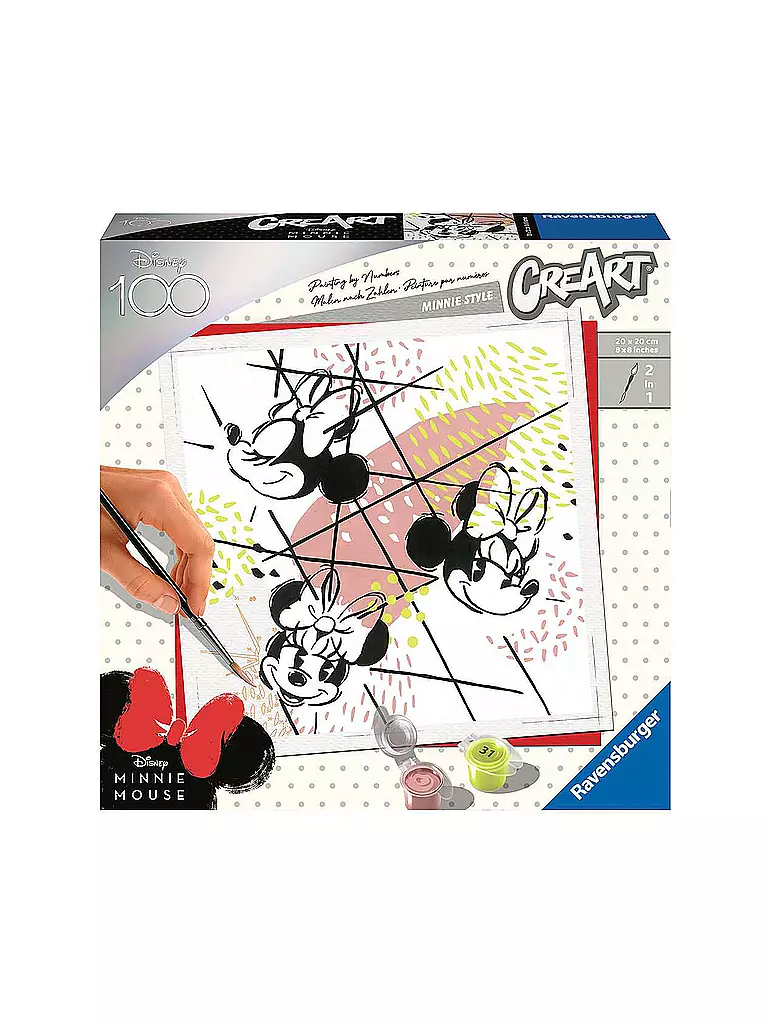 RAVENSBURGER | Malen nach Zahlen - Minnie Style | keine Farbe