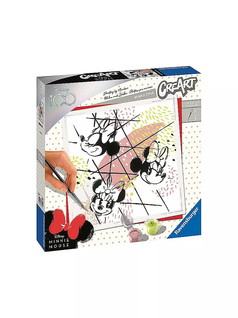 RAVENSBURGER | Malen nach Zahlen - Minnie Style | keine Farbe