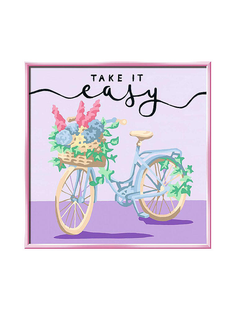 RAVENSBURGER | Malen nach Zahlen - Take it easy  | keine Farbe